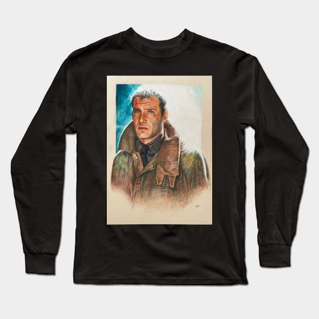 Deckard Long Sleeve T-Shirt by silusUK